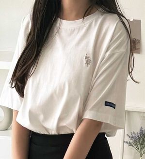 GeeRA（ジーラ）の「【Ｕ．Ｓ．　ＰＯＬＯ　ＡＳＳＮ．】カラーTシャツ（Tシャツ）」｜オフホワイト