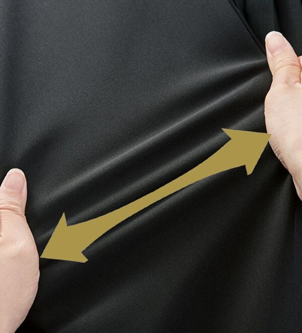 BELLUNA（ベルーナ）の「洗えるストレッチ！ロングジャケットワンピースアンサンブル（ドレスレット付）（ブラックフォーマル（喪服・礼服））」｜詳細画像