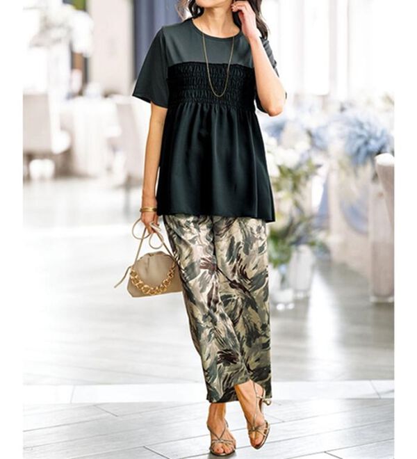 BELLUNA（ベルーナ）の「ビスチェ風ドッキングチュニック（チュニック）」｜詳細画像