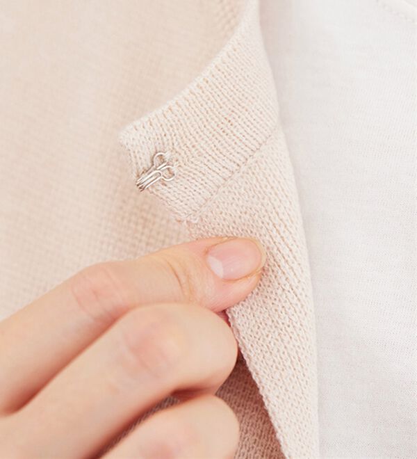 BELLUNA（ベルーナ）の「嬉しい機能付！ミラノリブカーディガン（ニットカーディガン）」｜詳細画像