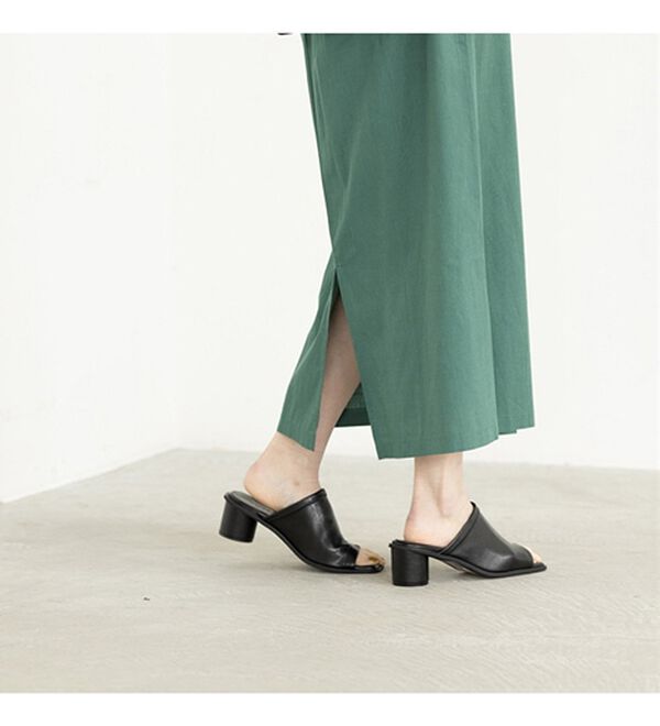 GeeRA（ジーラ）の「リネンライクラップ風スカート（ロングスカート）」｜詳細画像