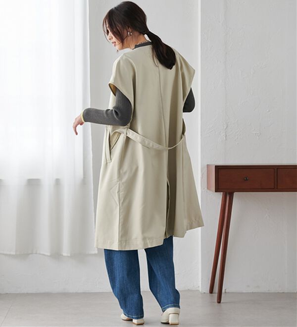 RANAN（ラナン）の「【2点セット】マルチウェイレイヤードコート（ロングコート）」｜詳細画像