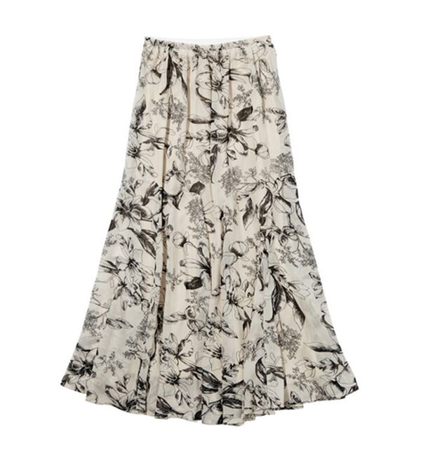 GeeRA（ジーラ）の「切替フレアーロングスカート（ロングスカート）」｜詳細画像