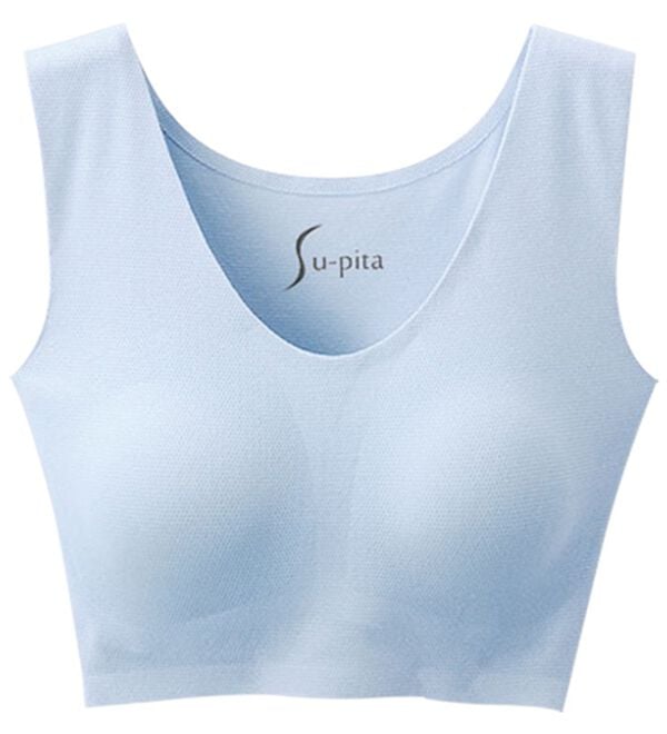 LAVIENNE（ラヴィエンヌ）の「綿混メッシュのＳｕ－ｐｉｔａ（スーピタ）ブラ・ショーツ（別売）（ブラジャー）」｜詳細画像