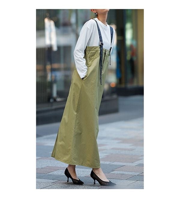 RANAN（ラナン）の「ワークデザインジャンパースカート（ジャンパースカート）」｜詳細画像