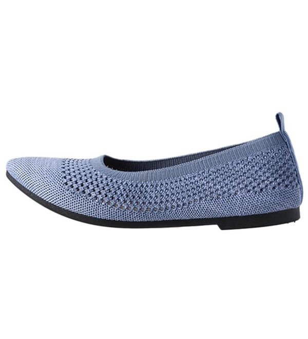 「洗える！軽っとふんわりニットシューズ（フラットシューズ）」｜詳細画像