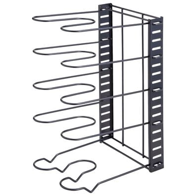 「縦横使えるフライパンスタンド（キッチン整理用品）」