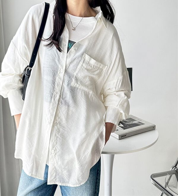 GeeRA（ジーラ）の「アソート柄オーバーサイズシャツ（シャツ）」｜詳細画像