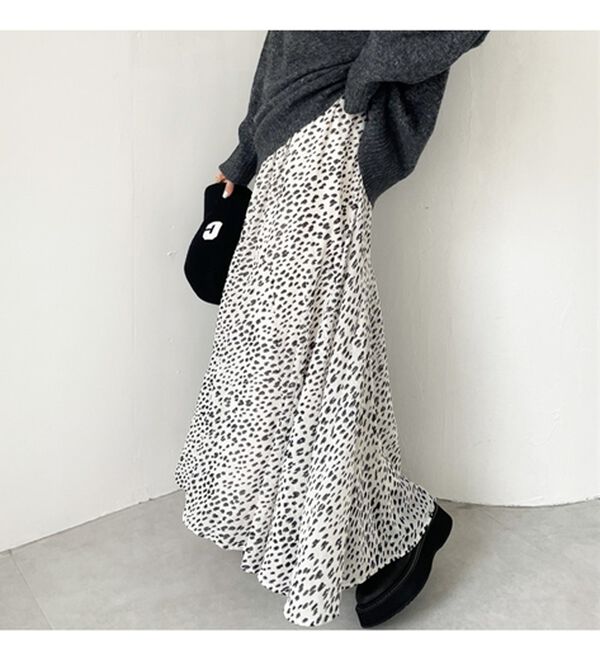 GeeRA（ジーラ）の「切替フレアーロングスカート（ロングスカート）」｜詳細画像