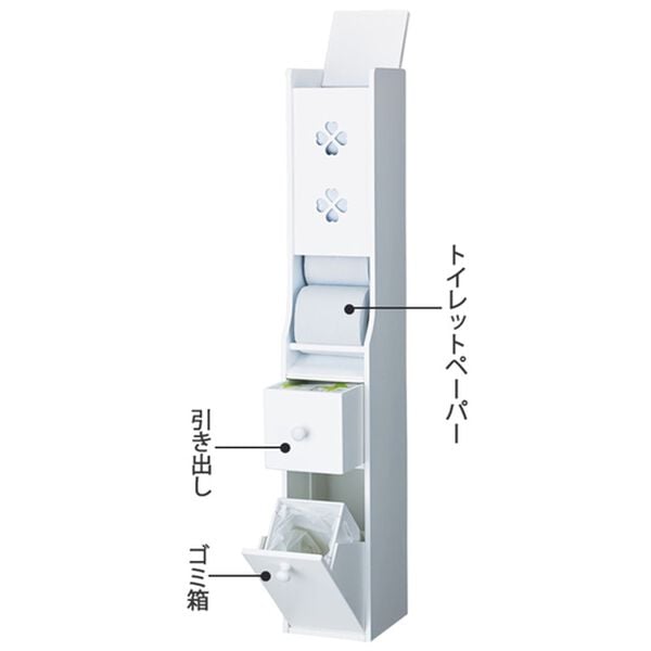 「コーナートイレラック（その他トイレ用品）」｜詳細画像