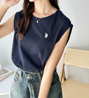 GeeRA（ジーラ）の「【Ｕ．Ｓ．　ＰＯＬＯ　ＡＳＳＮ．】ノースリＴシャツ（タンクトップ・キャミソール）」｜詳細画像