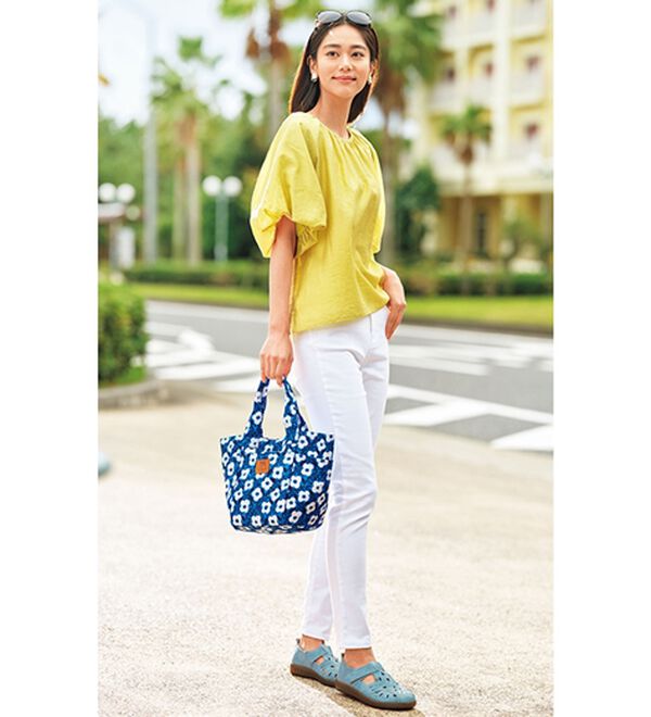 BELLUNA（ベルーナ）の「＜ｋｉｐｐｉｓ＞花柄２ウェイ手提げ（ハンドバッグ）」｜詳細画像