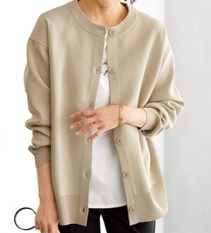 BELLUNA（ベルーナ）の「カーディガン＆ロゴＴセット（アンサンブル）」｜詳細画像