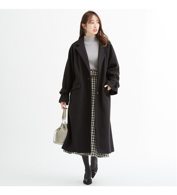 alotta（アロッタ）の「ロングチェスターコート（ロングコート）」｜詳細画像