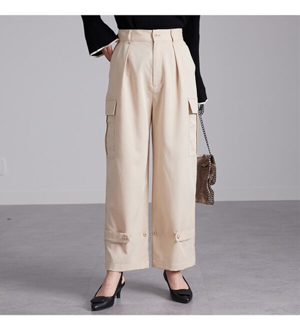 2WAYタックデザインカーゴパンツ - ベルーナ【公式】