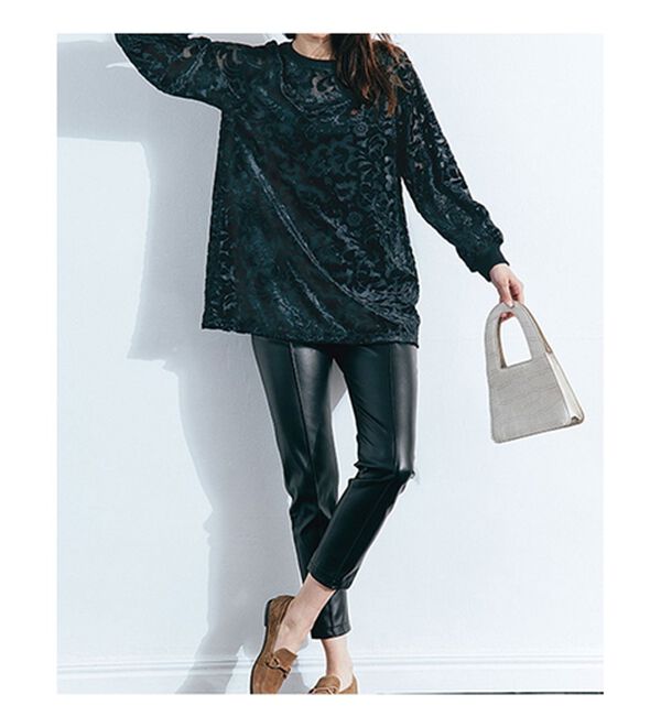 RANAN（ラナン）の「オパール加工フレアーチュニック（チュニック）」｜詳細画像