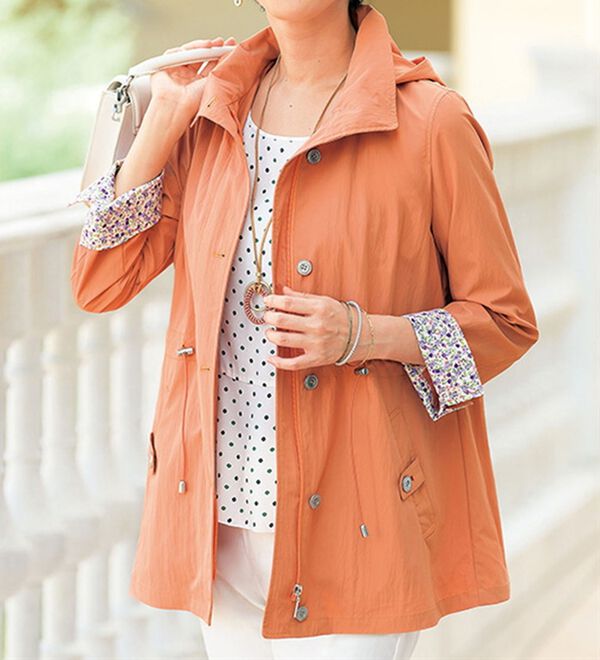 ルフラン（ルフラン）の「かる～い着心地ワッシャージャケット（その他ジャケット）」｜詳細画像