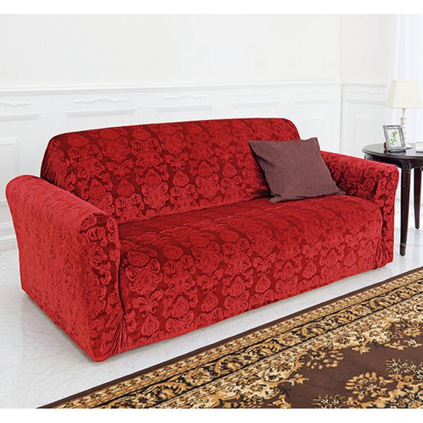 立体オーナメント柄伸縮フィットソファカバー - ベルーナ【公式】