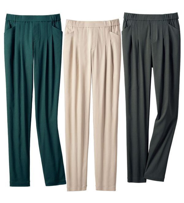 ルフラン（ルフラン）の「【３本組】ぽっこりお腹がバレないパンツ（フルレングスパンツ）」｜詳細画像