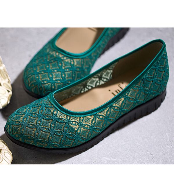 ルフラン（ルフラン）の「総レースが素敵なコンフォートパンプス（パンプス）」｜詳細画像