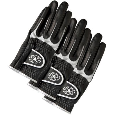 「＜トランスコンチネンツゴルフ＞ゴルフグローブ３枚セット（メンズゴルフグッズ）」