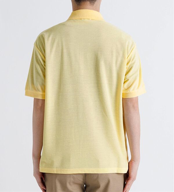 「＜アーノルド　パーマー＞ワンポイント刺しゅう鹿の子ポロシャツ（長袖・半袖）（メンズポロシャツ）」｜詳細画像