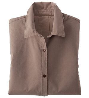 BELLUNA（ベルーナ）の「＜ＳＯＬＯＴＥＸ（Ｒ）＞ストレッチビッグシャツ（シャツ）」｜モカ