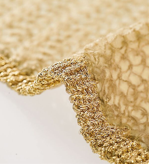 BELLUNA（ベルーナ）の「重ね着を楽しむラメ使い透かし編アンサンブル（アンサンブル）」｜詳細画像