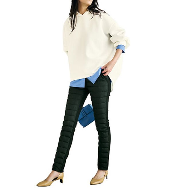 RANAN（ラナン）の「あたたかダウンパンツ（フルレングスパンツ）」｜詳細画像