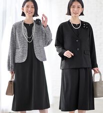 Viola e Viola（ヴィオラ エ ヴィオラ）の「【４点セット】入卒お任せ！２ジャケットワンピーススーツ（ワンピースセットスーツ）」