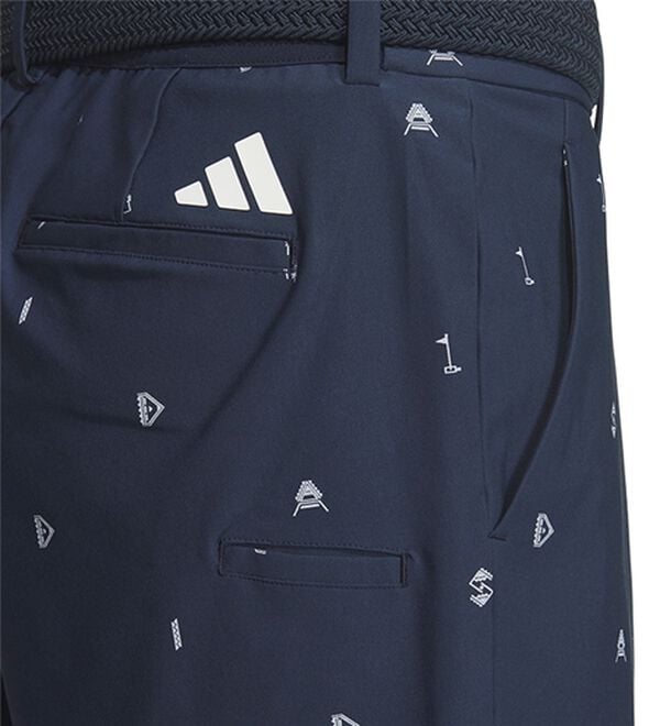 「＜ａｄｉｄａｓ＞ゴルフ　ＥＸ－ＳＴＲＥＴＣＨＡＣＴＩＶＥ撥水　モノグラムショートパンツ（メンズハーフパンツ）」｜詳細画像