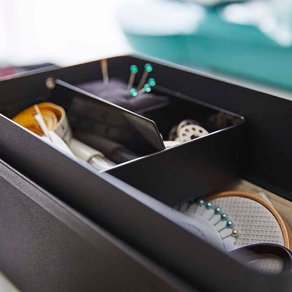 iellio（イエリオ）の「タワー　裁縫箱　＜ｔｏｗｅｒ　山崎実業＞（ホビー・手芸・パズル）」｜詳細画像