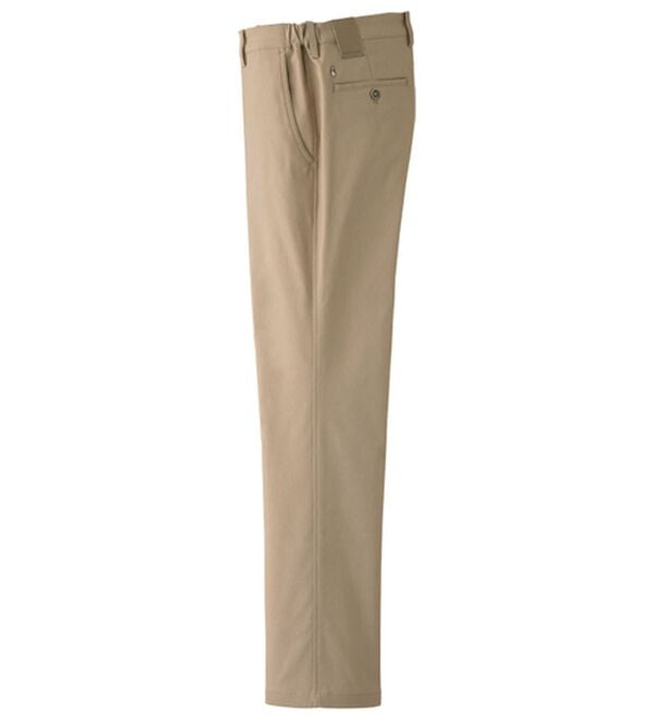 「＜ハッシュパピー＞らくらくデザインひんやりパンツ（メンズチノパンツ）」｜ベージュ