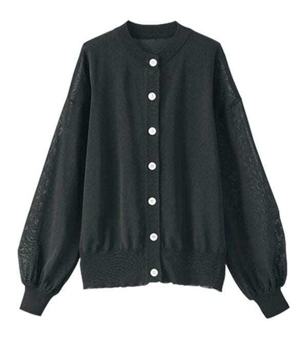 BELLUNA（ベルーナ）の「ヒンヤリ冷感！ゆったりカーディガン（ニットカーディガン）」｜詳細画像