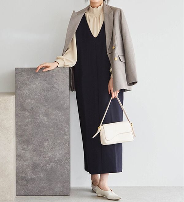 選べる2丈】細見えが叶うジャンパースカート - ベルーナ【公式】