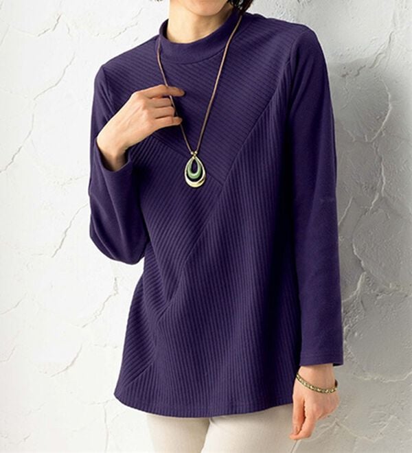 ルフラン（ルフラン）の「切替デザインプルオーバー（カットソー）」｜詳細画像