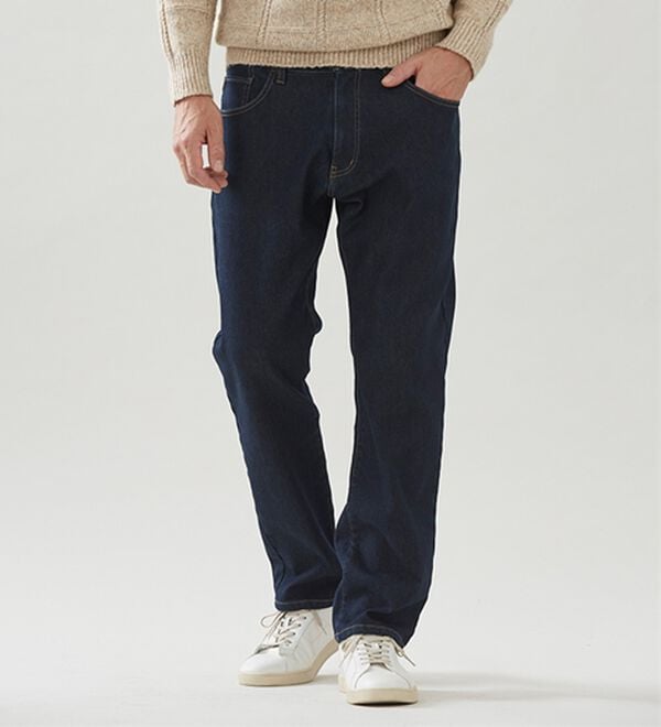「＜ホカロン＞ポカポカ快適ジーンズ（メンズデニムパンツ）」｜詳細画像