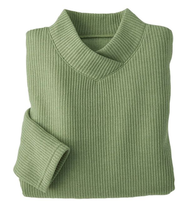 BELLUNA（ベルーナ）の「【静電気防止】ニットが苦手な方にも優しいプルオーバー（カットソー）」｜ピスタチオ