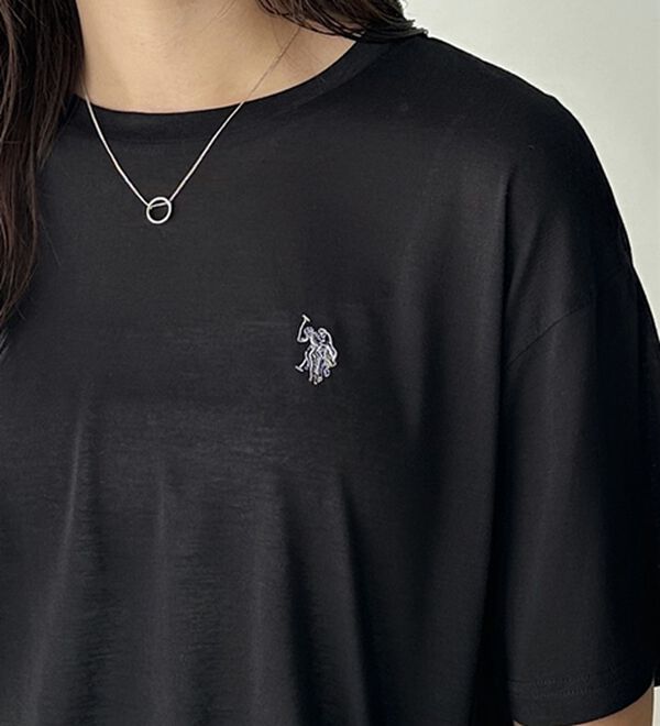 GeeRA（ジーラ）の「【Ｕ．Ｓ．　ＰＯＬＯ　ＡＳＳＮ．】スラブシアーTシャツ（Tシャツ）」｜詳細画像