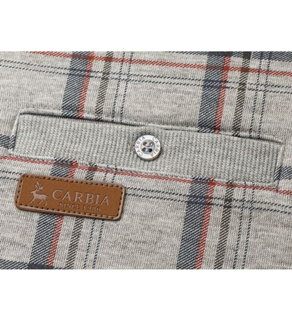 「【２着組】＜カルビア＞きちんと着られるポロ衿ホームスーツ（メンズルームウェア）」｜詳細画像