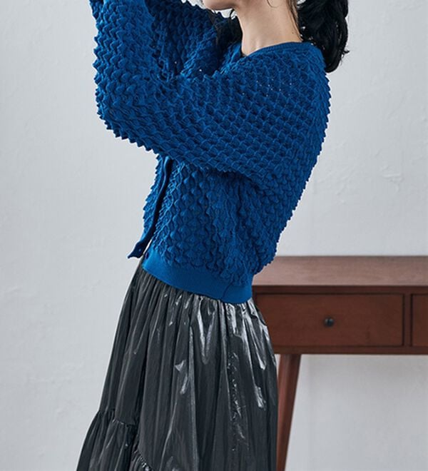 RANAN（ラナン）の「トゲトゲニットカーデ（ニットカーディガン）」｜詳細画像