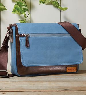 「＜ゴールデンベア＞横型帆布ショルダー（メンズショルダーバッグ）」｜詳細画像