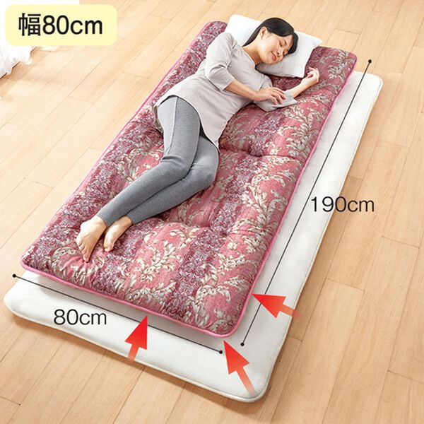 「少し小さいが便利！軽量ボリューム敷布団（敷布団）」｜詳細画像