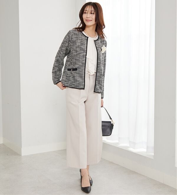 BELLUNA（ベルーナ）の「＜Ｃ／Ｓ＞ツイード調ジャケット（その他ジャケット）」｜詳細画像