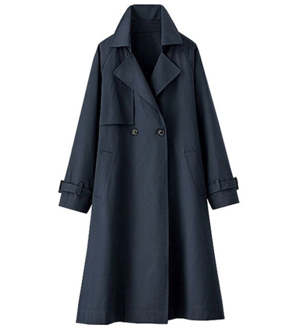 BELLUNA（ベルーナ）の「バックレースデザイン華やぎトレンチコート（ロングコート）」｜詳細画像