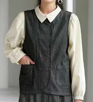 BELLUNA（ベルーナ）の「ナチュラル派さんのきちんとベスト（ベスト）」｜詳細画像