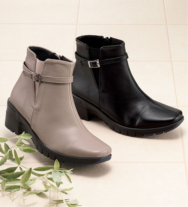 ルフラン（ルフラン）の「＜リフレッシュウォーク＞サイドゴア防水ショートブーツ（ブーツ）」｜詳細画像