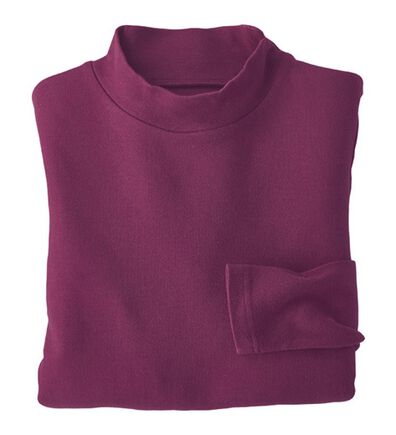 BELLUNA（ベルーナ）の「【選べる衿】肌に優しい綿１００％暖か発熱素材プルオーバー＜ベルホット　コットン＞（カットソー）」