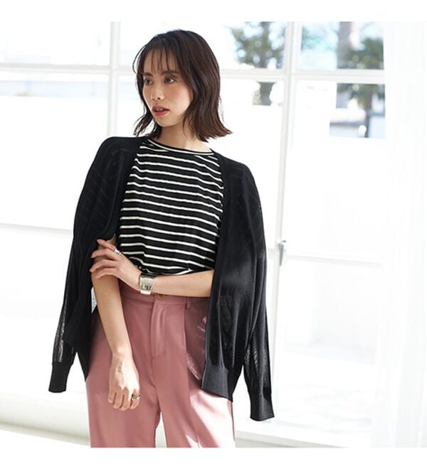 GeeRA（ジーラ）の「【冷房対策に】ひんやりUV対策！ドルマンカーディガン（ニットカーディガン）」｜詳細画像