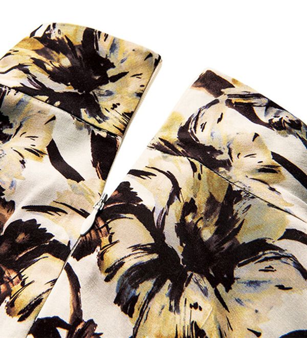 VINNO（ヴィノ）の「＜ＩＰＥＫＥＲ（イペカ）＞プリントボウタイブラウス（ブラウス）」｜詳細画像